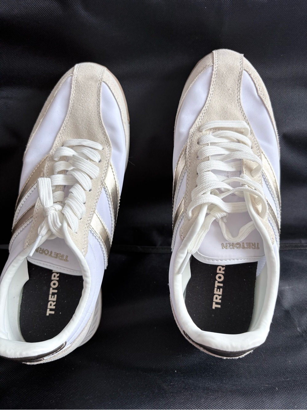 Tretorn White and Beige Classic Runner